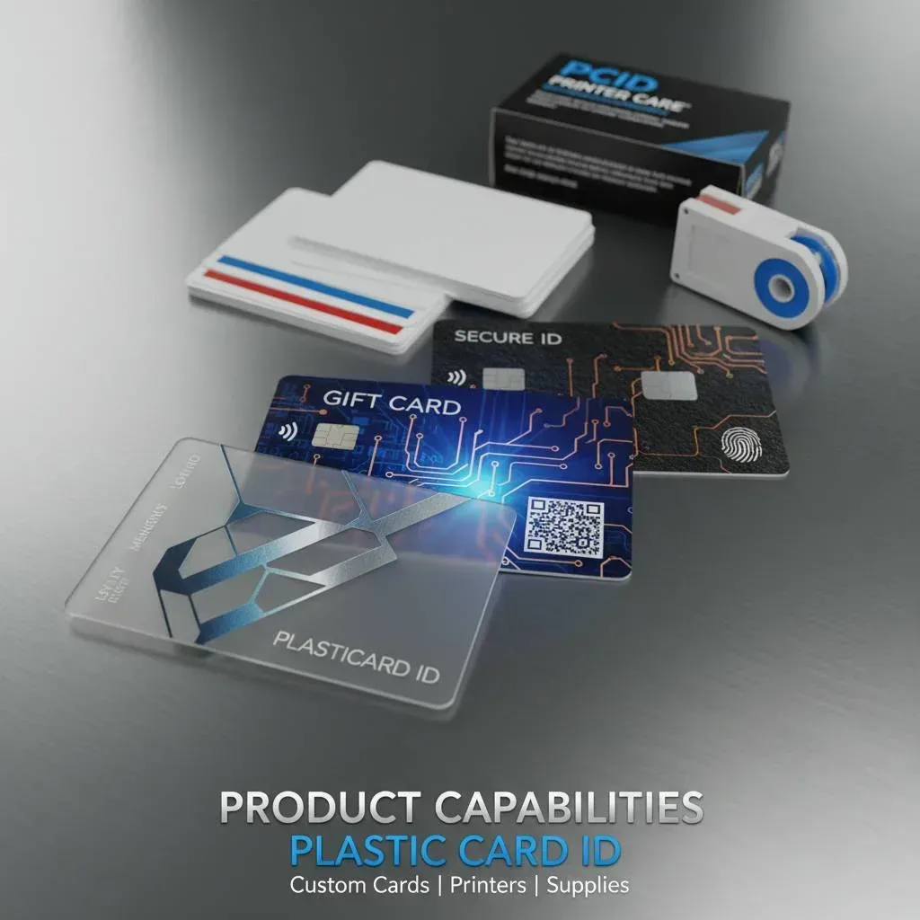 Product Capabilities and Specialties Plastic Card ID